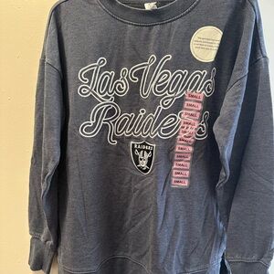 Women’s Las Vegas Raiders Sleep Pullover Small